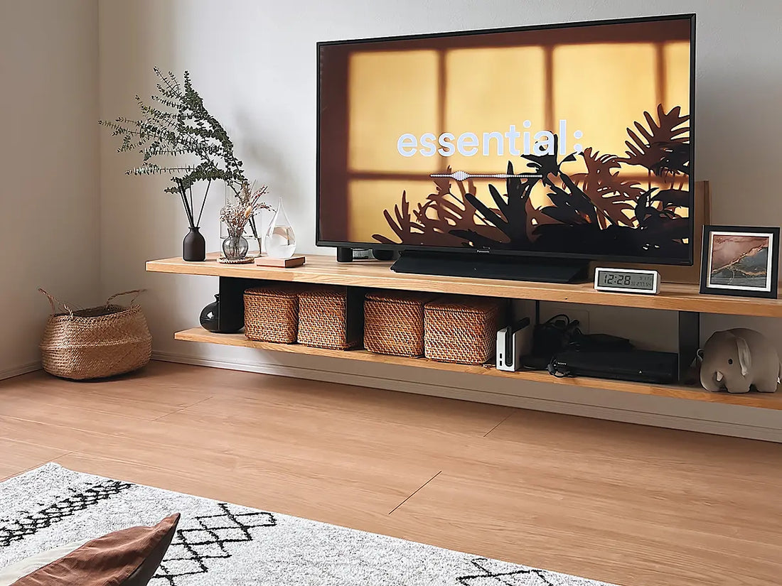 趣味と暮らしを楽しむテレビ台