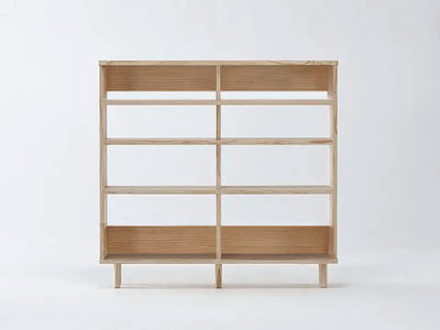 木のカスタム家具-本棚（可動棚タイプ）