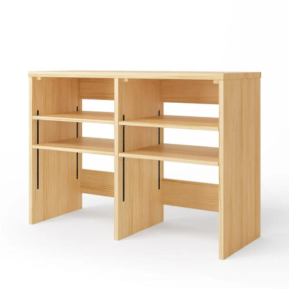 木のカスタム家具 キッチン収納 ニュージーパイン