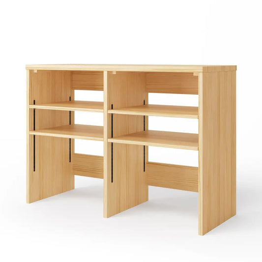 木のカスタム家具 キッチン収納 ニュージーパイン