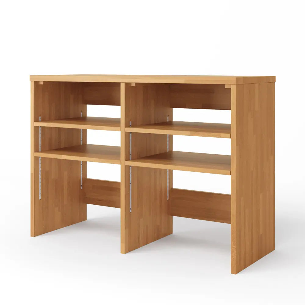 木のカスタム家具 キッチン収納 オーク