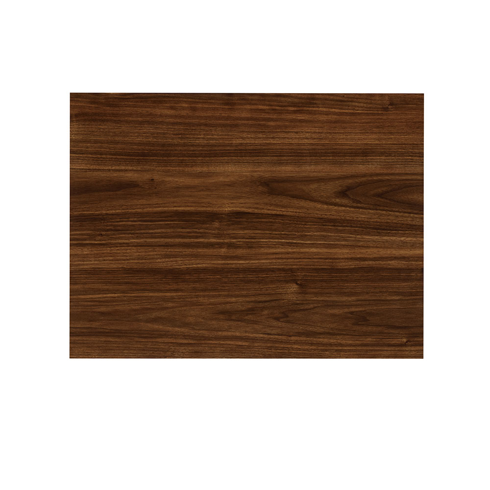 仕上げてる棚板　木目柄の棚板　[厚み20mm 糸面]　ダークブラウン色 2