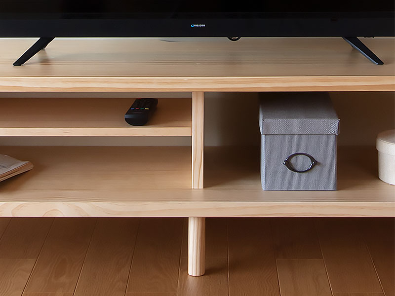 オーダーDIY家具テレビ台仕切り板説明